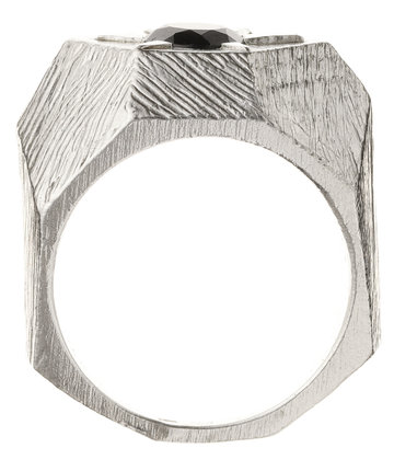 Signet small spark ring