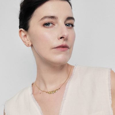 Sára Vondrášková šperky Janja Prokić Sára Vondrášková šperky Janja Prokić Náušnice hvězda, náhrdelník Velká můra Amor Fati