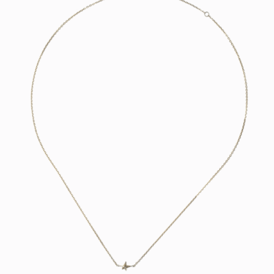 Náhrdelník hvězda malá žluté zlato 02