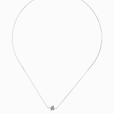 Náhrdelník hvězda velká stříbro 02