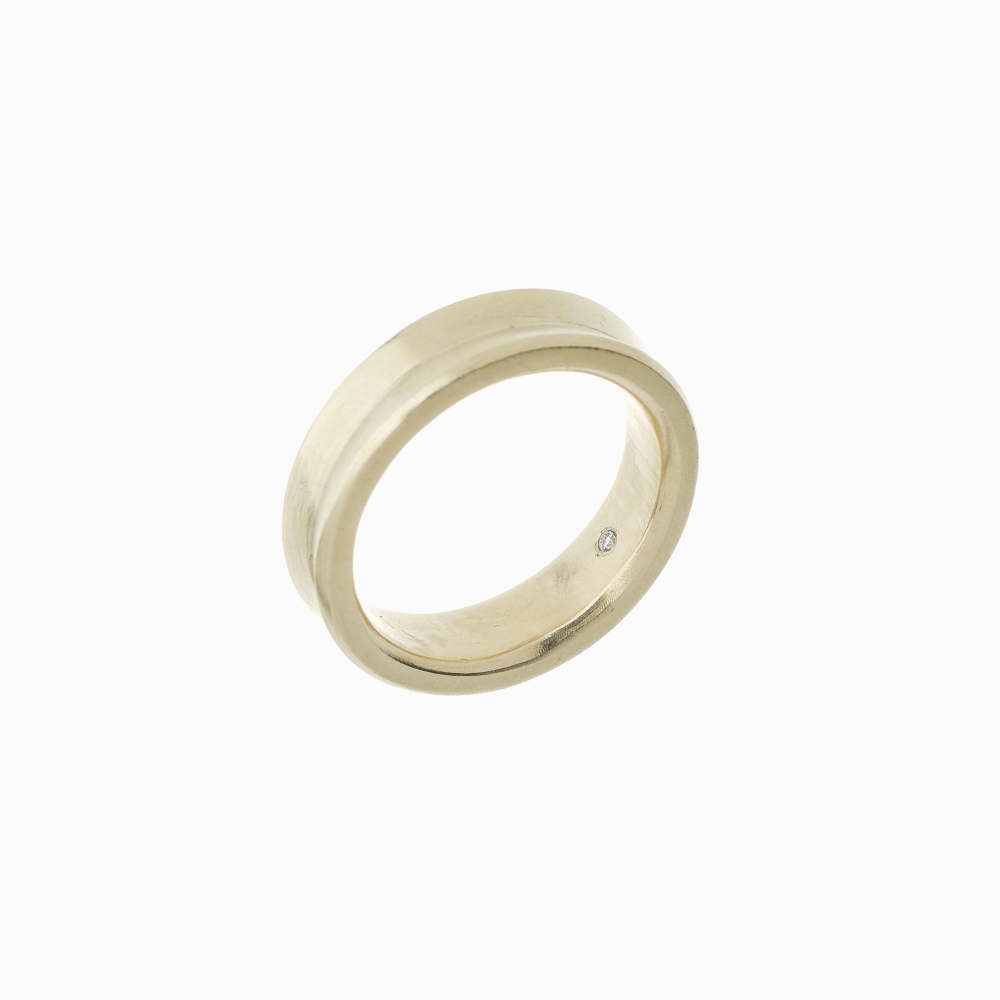 Snubní prsten Sadalsuud velký žluté zlato 04