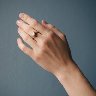 prsten srdce růžové zlato image 01