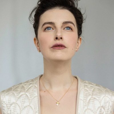 Sára Vondrášková Náhrdelník plameny s kamenem Sára Vondrášková Náhrdelník plameny s kamenem kolekce Lumo