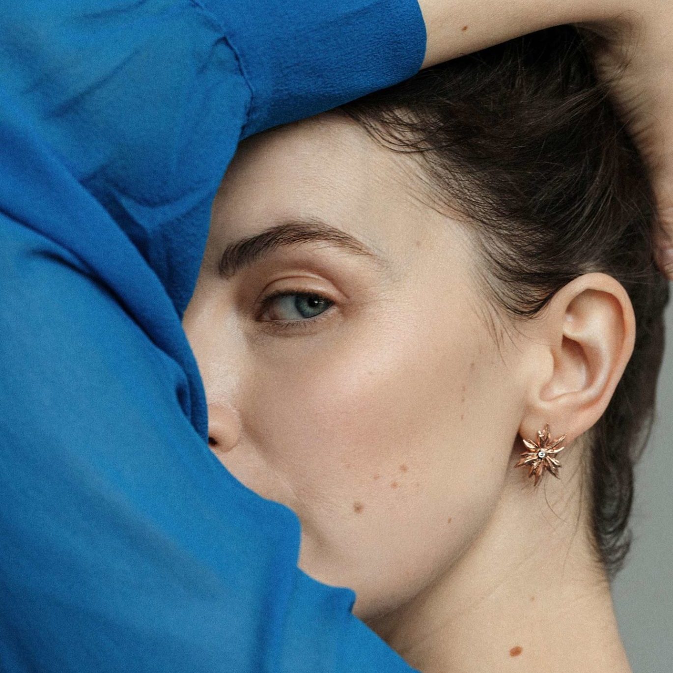 Náušnice Oheň kolekce Lumo Sára Vondrášková