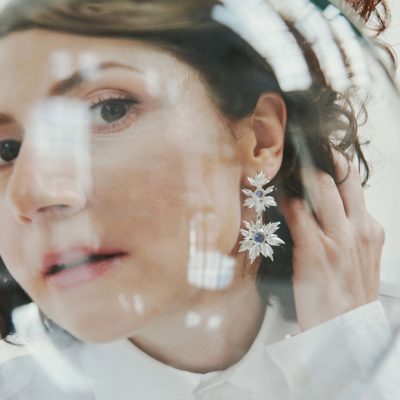 Martha Issová kolekce Lumo Martha Issová, Náušnice Lumo plameny s kamenem