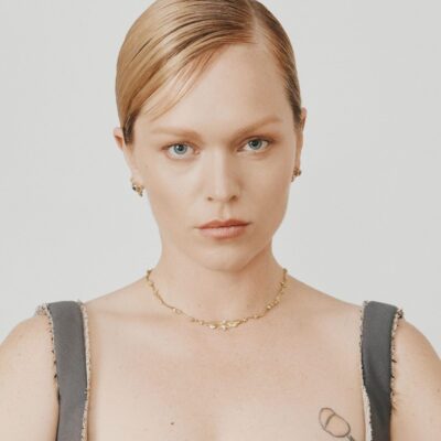 Ester-Geislerova-kampan-Amor-Fati 01 Ester Geislerová náhrdelník Můra v lese