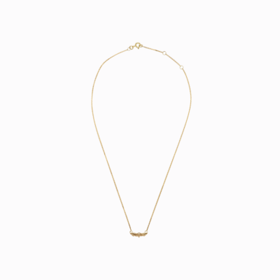 Náhrdelník mini můra 02 žluté Amor Fati náhrdelník můra žluté zlato