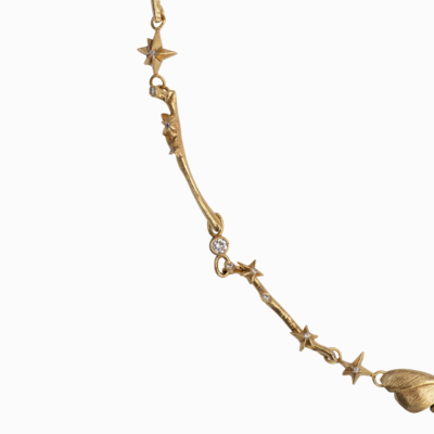 Náhrdelník můra v lese 004_originál Kolekce Amor Fati Originál