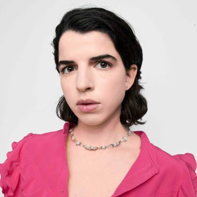 Antonie Formanová pro Amor Fati Náhrdelník chain můry s kamenem Antonie Formanová pro Amor Fati Náhrdelník chain můry s kamenem stříbro Janja Prokić