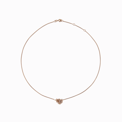 1. Náhrdelník mlhovina s morganitem 02 růžové zlato Amor Fati Náhrdelník mlhovina s morganitem růžové zlato Janja Prokić