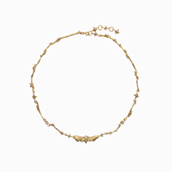 Náhrdelník můra v lese originál Kolekce Amor Fati Originál