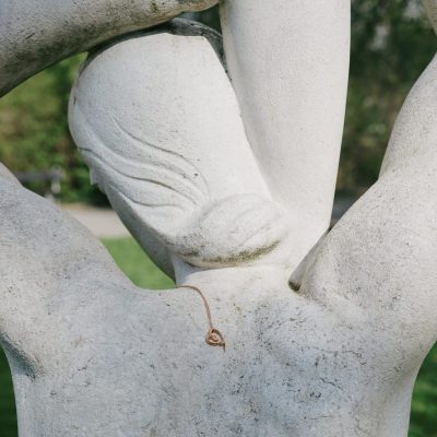 Náhrdelník had srdce