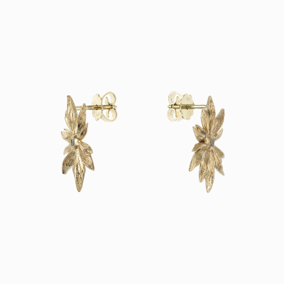 Lumo náušnice oheň žluté 02