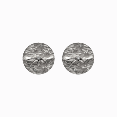 Manžetové knoflíčky s kamenem 01 stříbro Amor Fati Manžetové knoflíčky s kamenem stříbro Janja Prokić