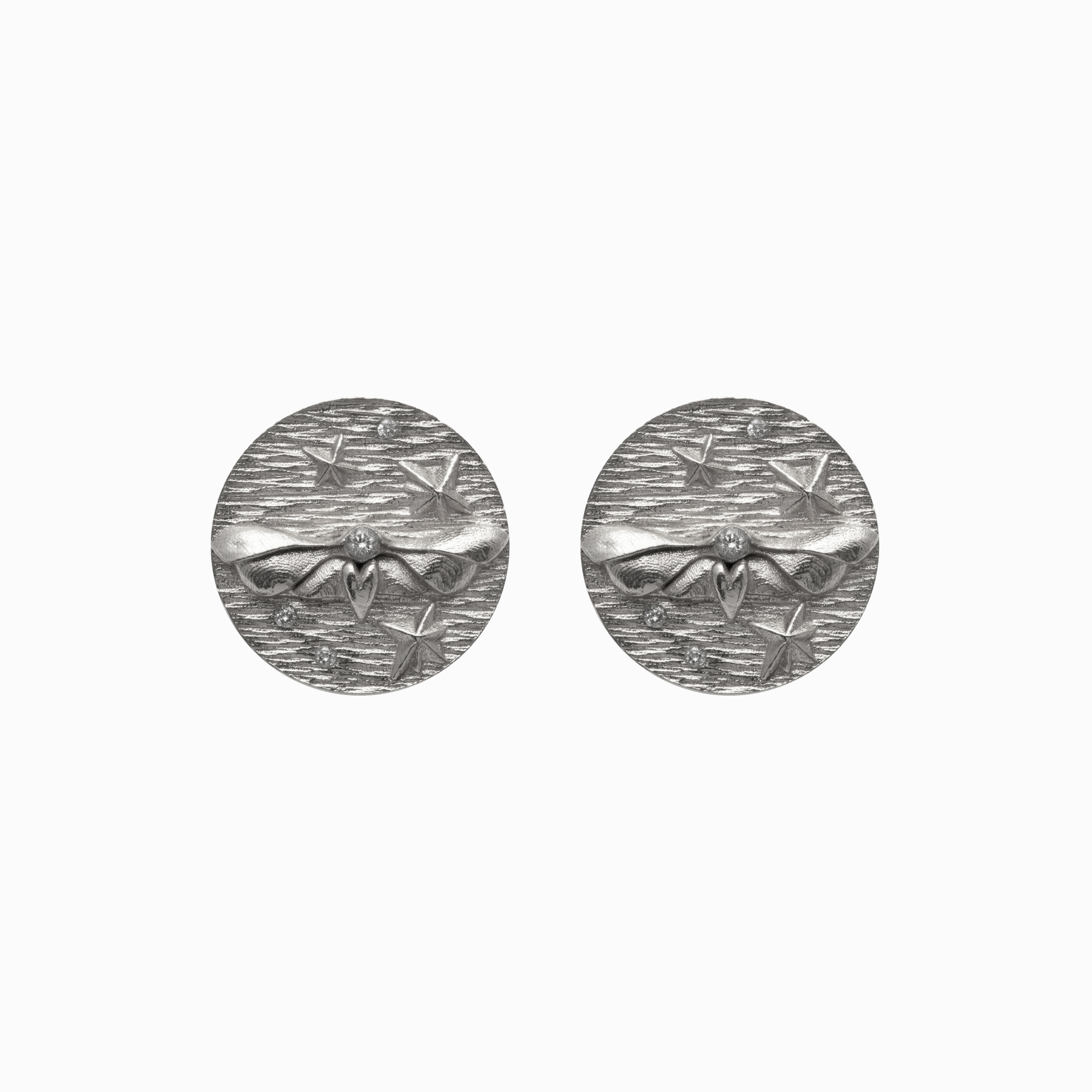 Manžetové knoflíčky s kamenem 01 stříbro Amor Fati Manžetové knoflíčky s kamenem stříbro Janja Prokić