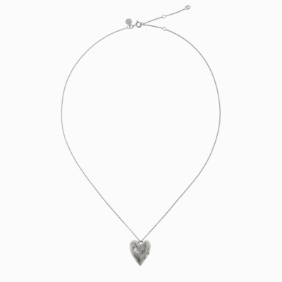 Náhrdelník Velké srdce stříbro 03