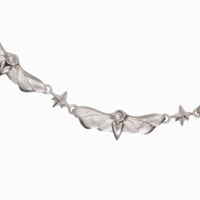 Náhrdelník (chain) můry s hvězdami stříbro Amor Fati Náhrdelník (chain) můry s hvězdami stříbro Janja Prokić