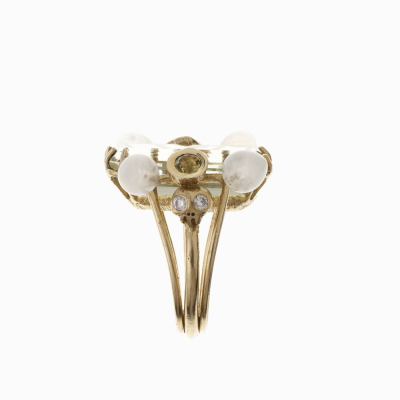 Prsten Ineō - originál 14K certifikované žluté zlato 02