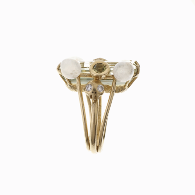 Prsten Ineō - originál 14K certifikované žluté zlato 03