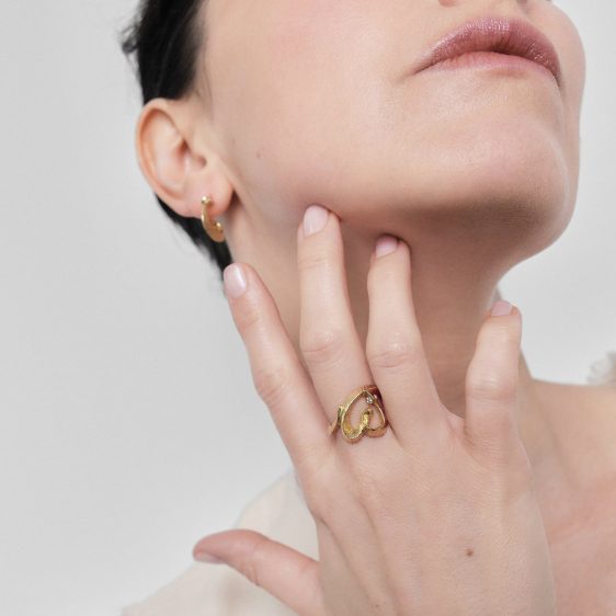 Prsten had ve tvaru srdce