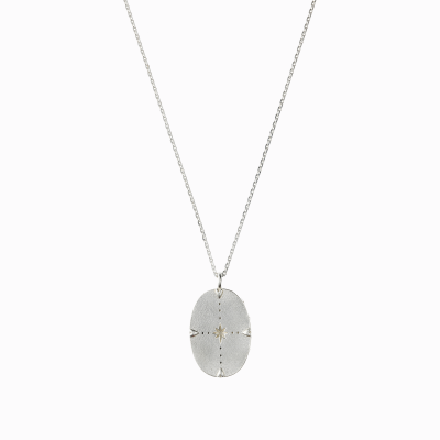 Medailonek Iris stříbro 02