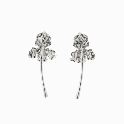 Náušnice Iris stříbro 02