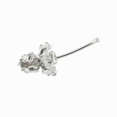 Brož Iris stříbro 01