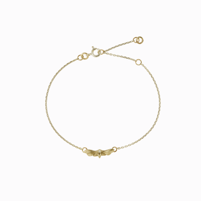 Náramek Můra žluté zlato 01