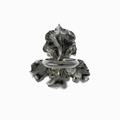 Prsten Iris velky ruthenium 03